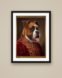 Pack: retrato enmarcado 50×70 y kit de paseo