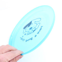 Disco volador de silicona para perro