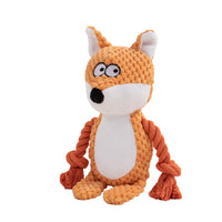 Peluche con cuerda y sonido · Zorro