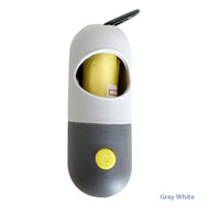 Porta bolsas con luz LED · Gris